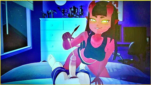 cute girl, 3d sex, 3d animation - the seductive and lustful girl magically gains entry to the mans room and convinces him to engage in sexual activity   animated erotic video