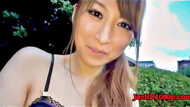 outdoor japanese amateur uses sex toy to pleasure herself in explicit video : johnathon53
