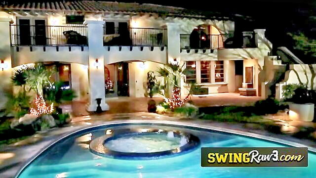 witness group sex with swinger couples in the red room in a thrilling reality video : Clarkswi21