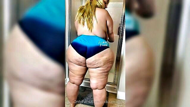 enjoy the solo performance of jw bfw paww on her latest video   bbw twerk and solo : emerald_kozey