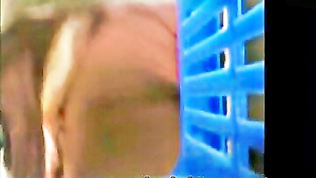 stunning milfs view during grocery shopping